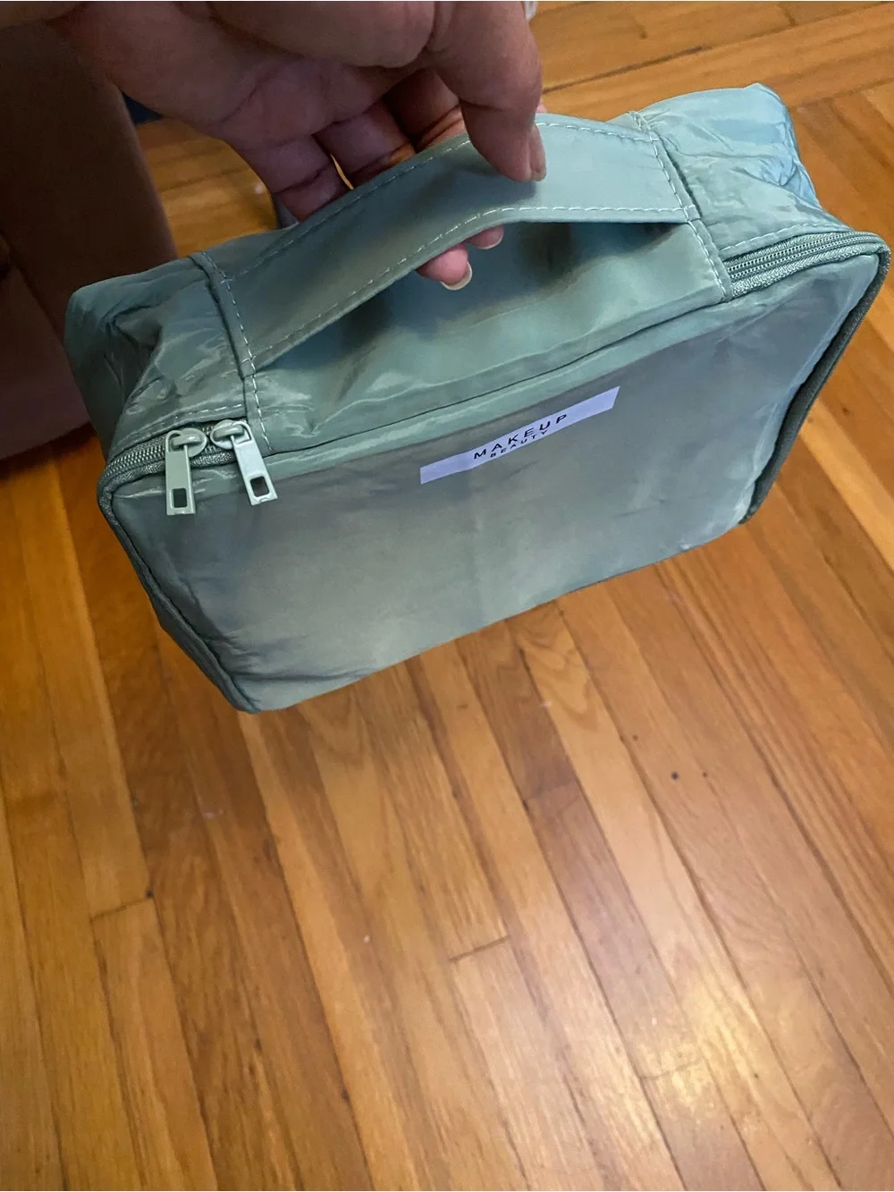 Makeup Travel Pouch - Sage Green